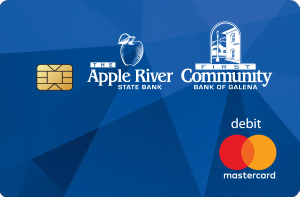 Apple River State Bank Blue Debit Card